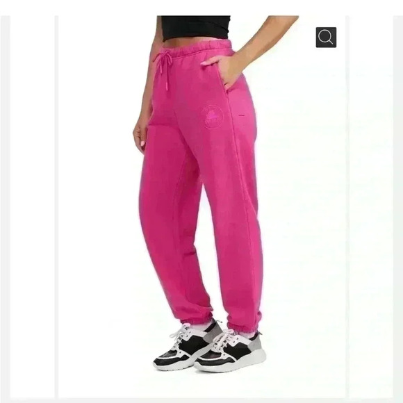 NWT PAJAR NASH WOMEN'S SWEATPANTS Sz M in Barbie pink msrp$88 sold out online - Picture 2 of 5